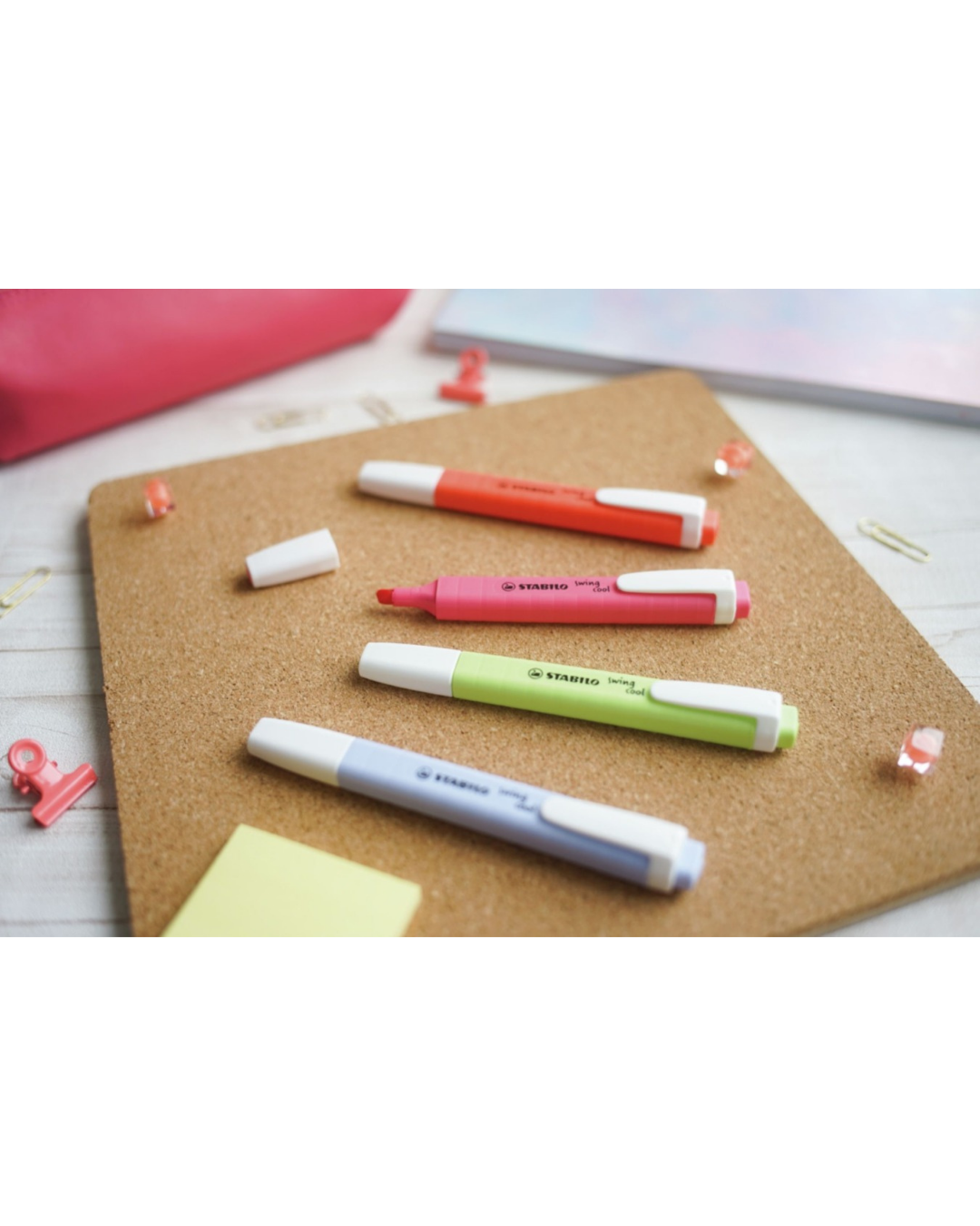 STABILO Swing Cool Pastel set voor scholieren middelbare school