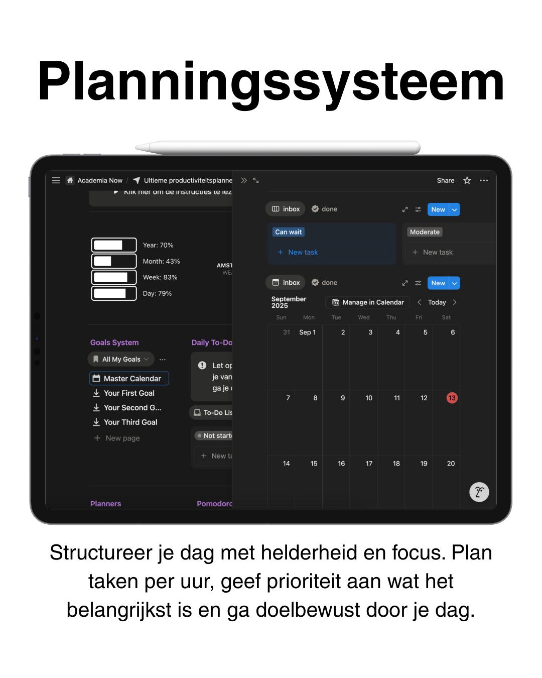 Ultieme productiviteitsplanner Notion voor scholieren en studenten (afbeelding 4)